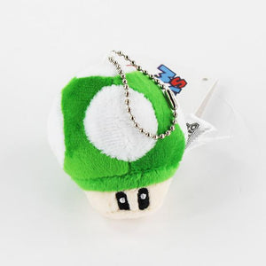 Luigi's Secret Stash | New Super Mario Bros Mushroom Plush Keychains - nintendo-core