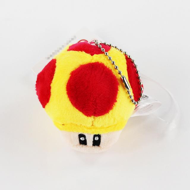 Luigi's Secret Stash | New Super Mario Bros Mushroom Plush Keychains - nintendo-core