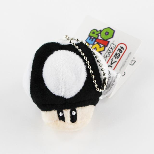 Luigi's Secret Stash | New Super Mario Bros Mushroom Plush Keychains - nintendo-core