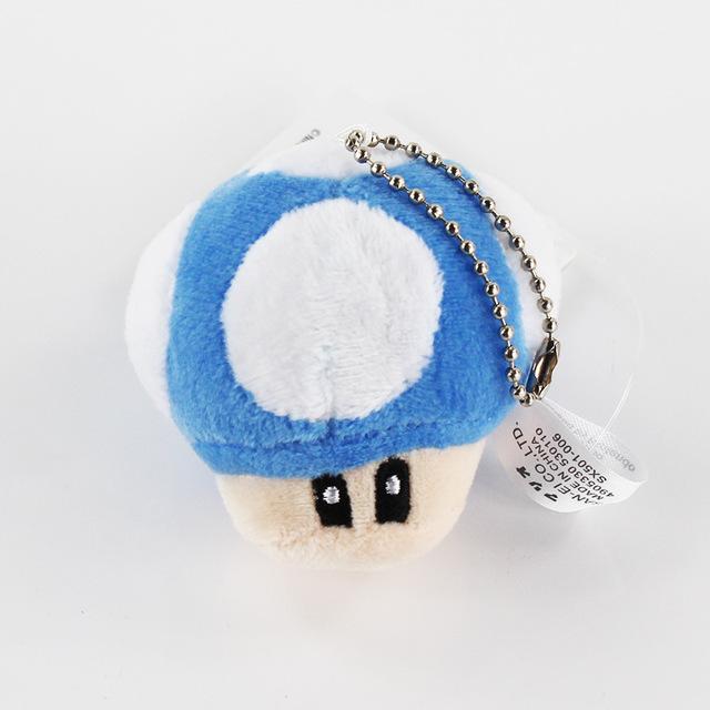 Luigi's Secret Stash | New Super Mario Bros Mushroom Plush Keychains - nintendo-core