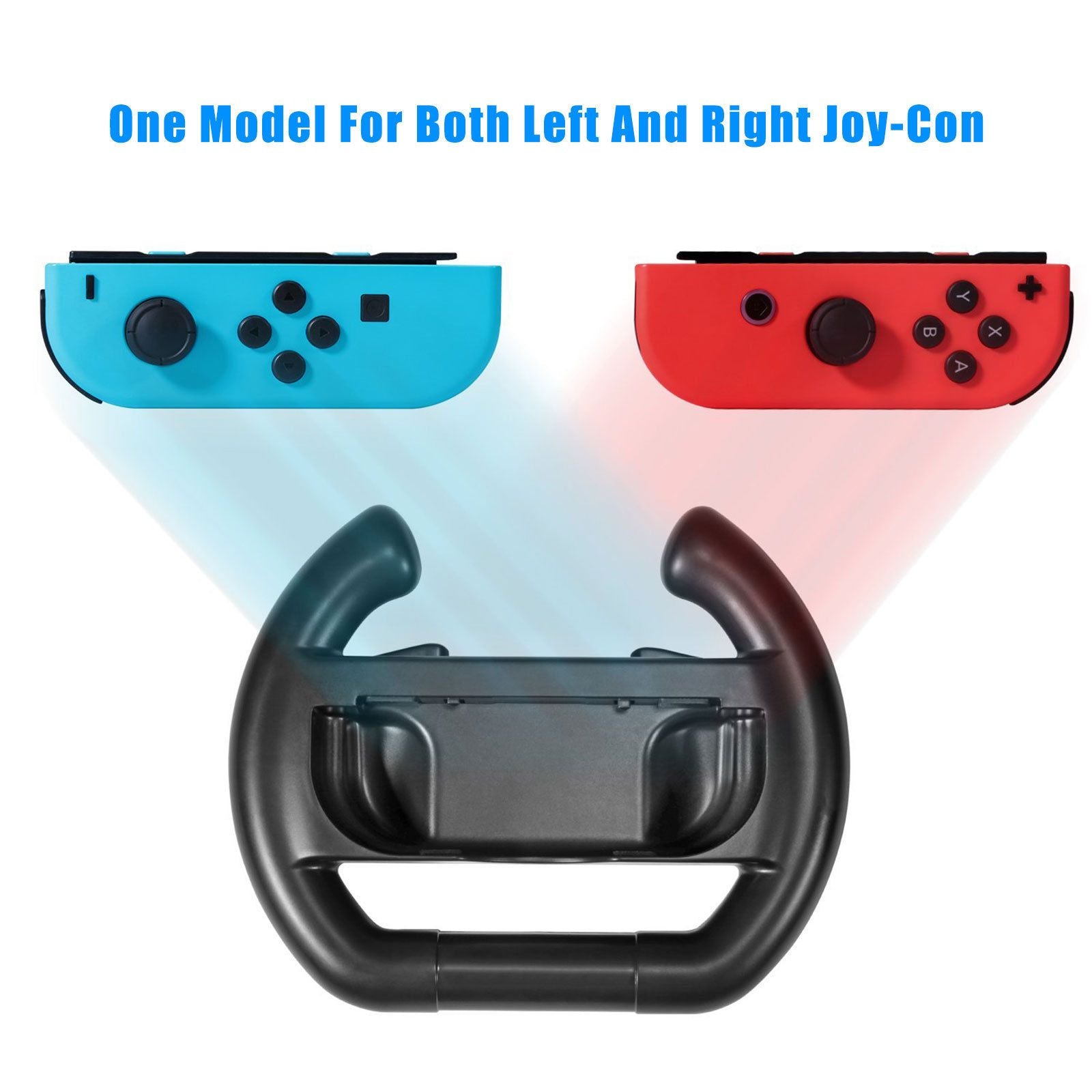 Nintendo Core's Life Extender | Traditional (Set of 2) JoyCon Steering Wheels - nintendo-core