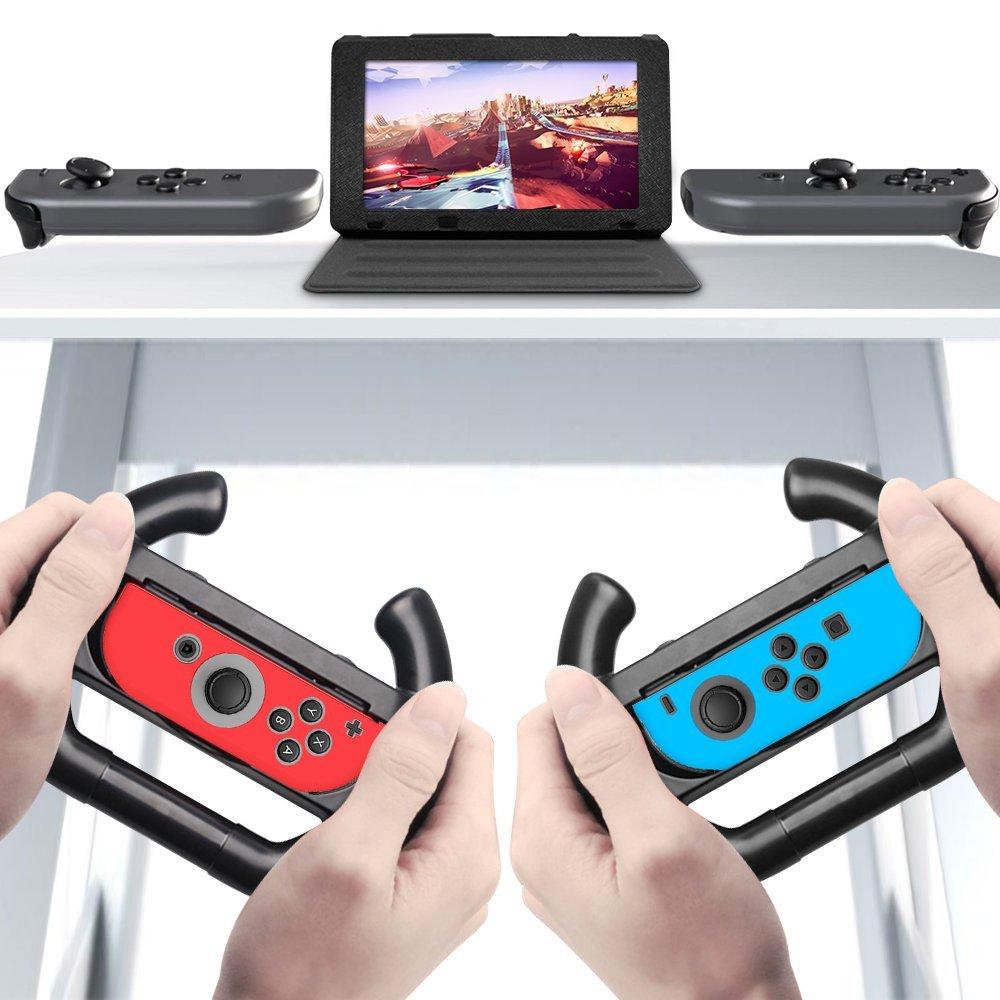 Nintendo Core's Life Extender | Traditional (Set of 2) JoyCon Steering Wheels - nintendo-core