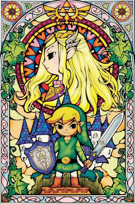 Nintendo Core Original - LOZ Diamond Painting Kit On Canvas - nintendo-core