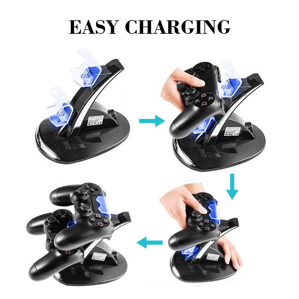 PS4- LED Controller Charger Dock - nintendo-core