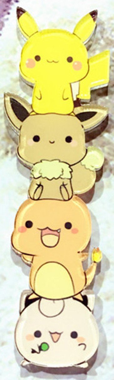 Pastel Enamel Pokemon Pins - nintendo-core