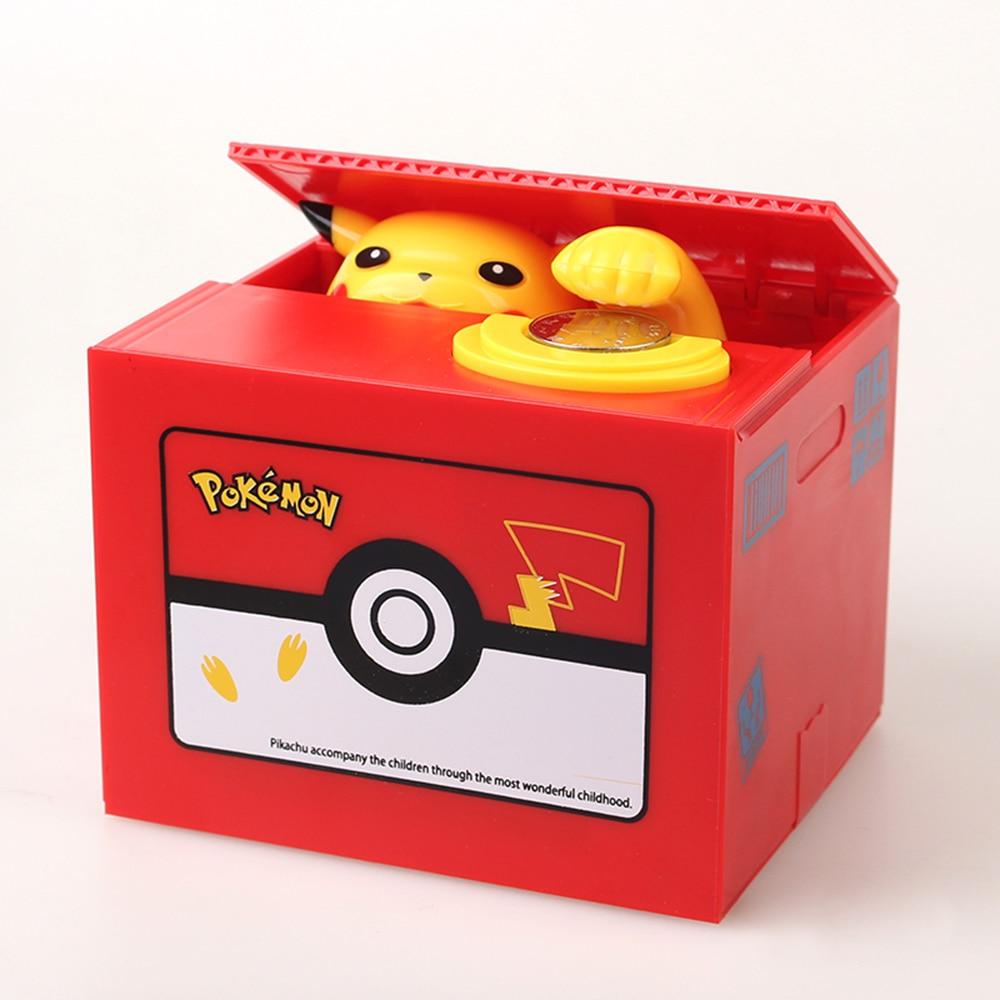 Pikachu Money Bank Box! Desk Toy / Gift! - nintendo-core