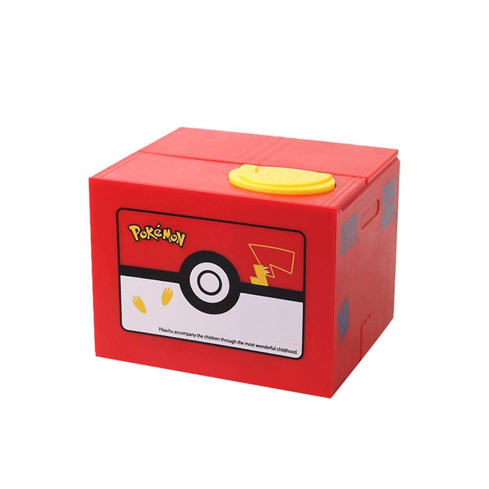 Pikachu Money Bank Box! Desk Toy / Gift! - nintendo-core