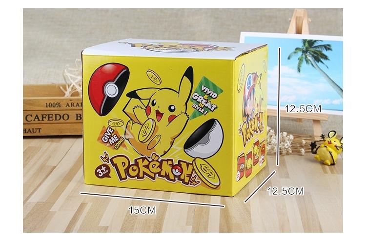 Pikachu Money Bank Box! Desk Toy / Gift! - nintendo-core