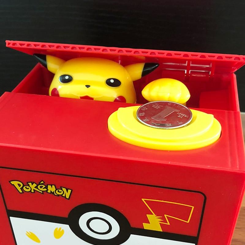 Pikachu Money Bank Box! Desk Toy / Gift! - nintendo-core