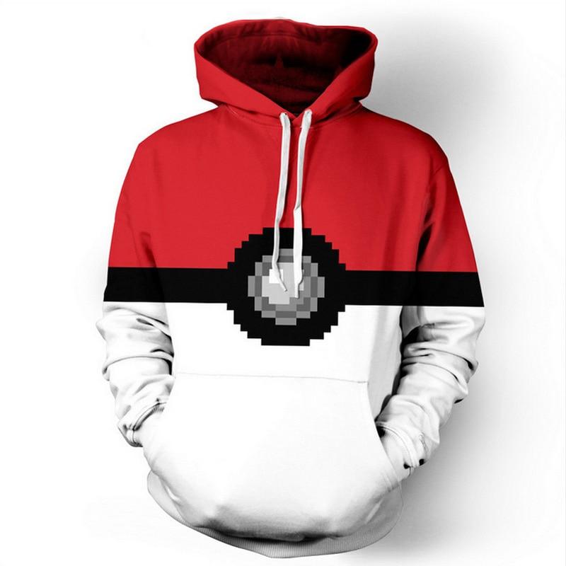 Pokeball Hooded Sweatshirt - nintendo-core