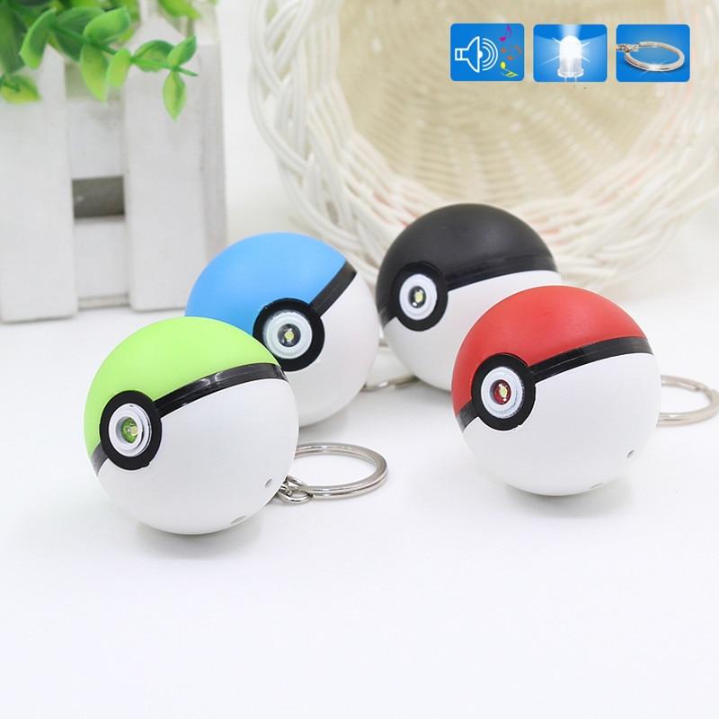 Pokeball Keychain! Shines Light & Plays Music! - nintendo-core
