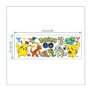 Stickers Pokémon - Sticker logo Pokémon pour décoration d'intérieur