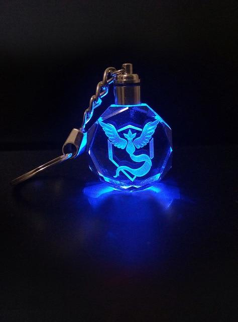 Pokemon Team Valor / Mystic / Instinct LED Keychain / Pendant - nintendo-core