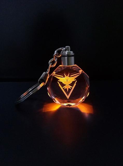 Pokemon Team Valor / Mystic / Instinct LED Keychain / Pendant - nintendo-core