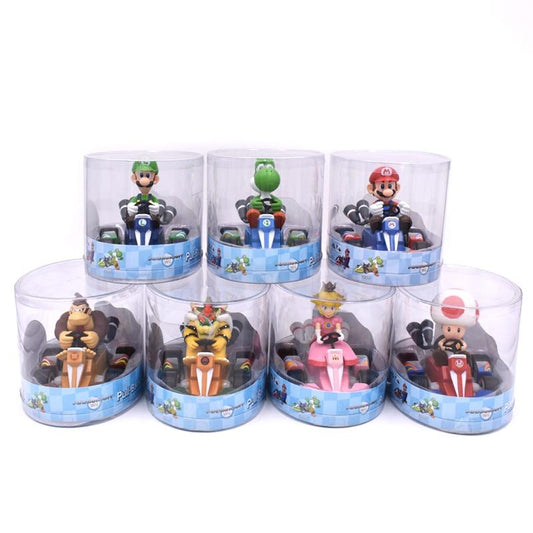 Pull Back and Roll Super Mario Kart Races - nintendo-core