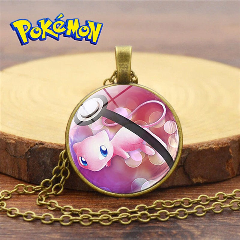 Pokeball Necklaces with Pokemon Inside! 12 Different Pokemon!