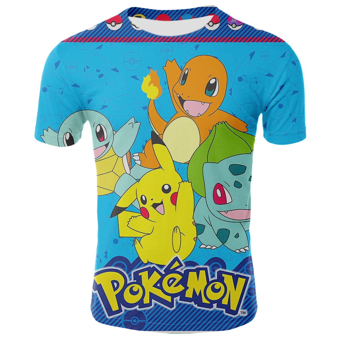 Pokemon Full Graphic T Shirts! Over 15 Types Inside!