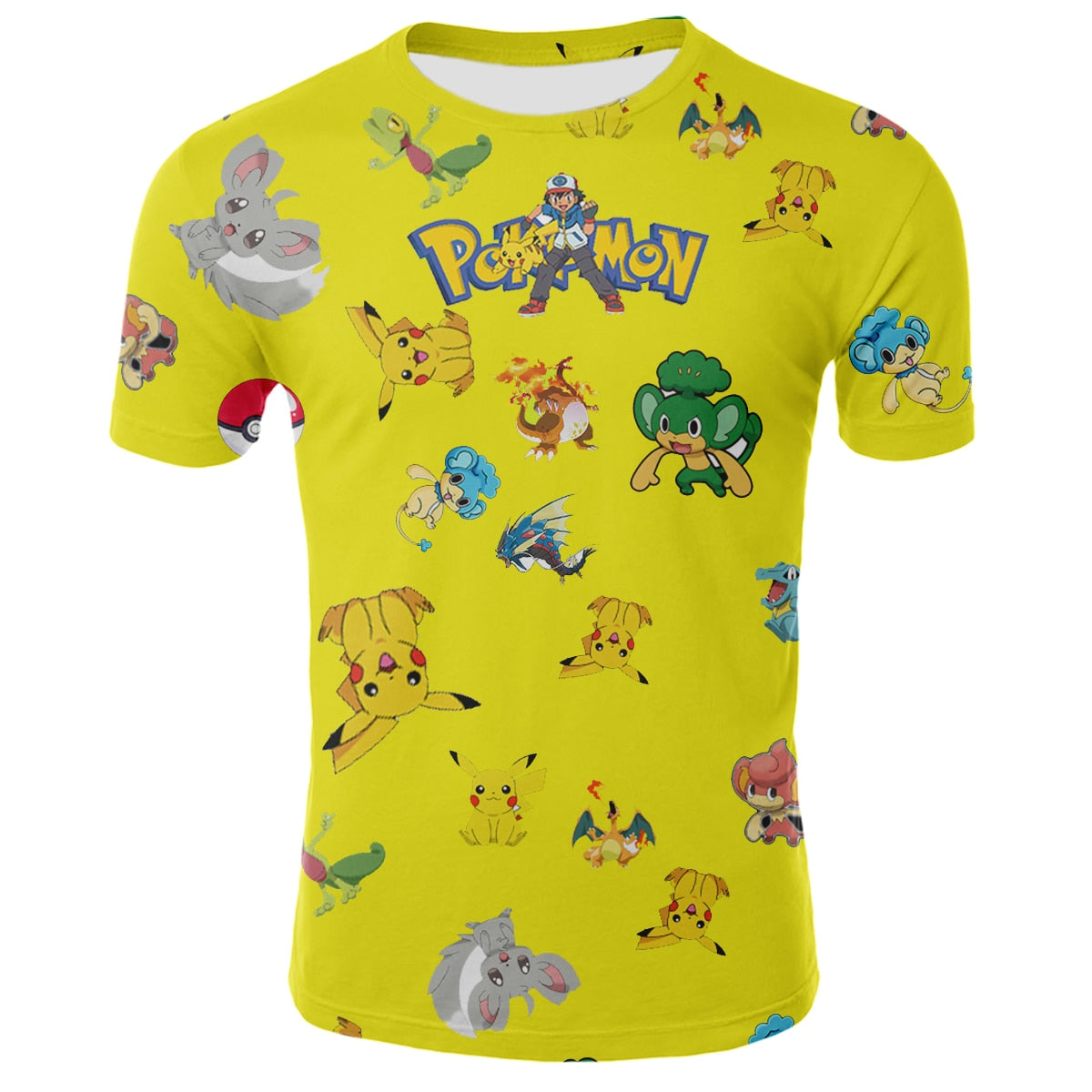 Pokemon Full Graphic T Shirts! Over 15 Types Inside!