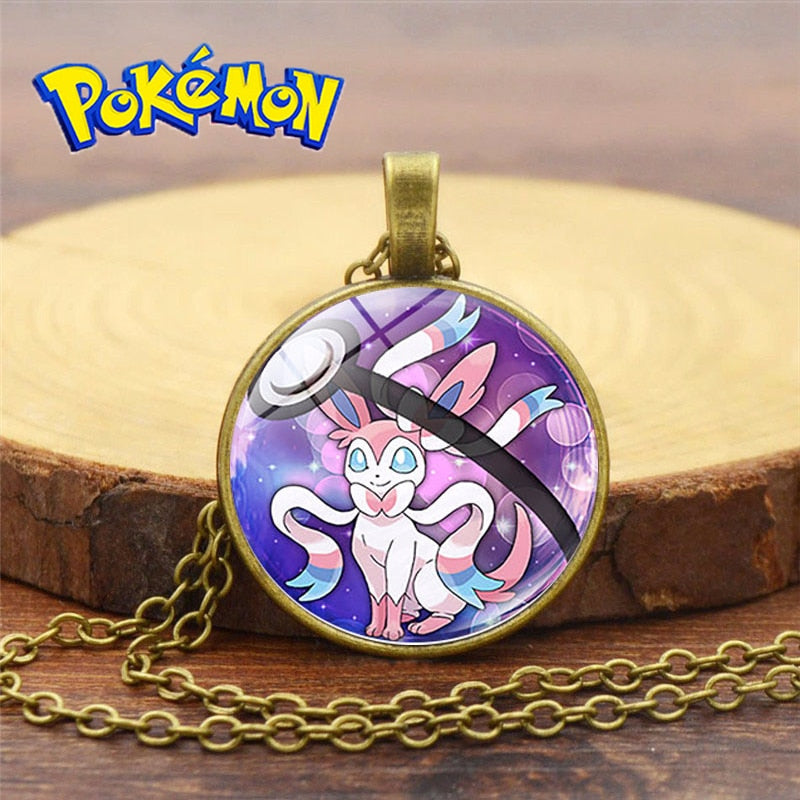 Pokeball Necklaces with Pokemon Inside! 12 Different Pokemon!