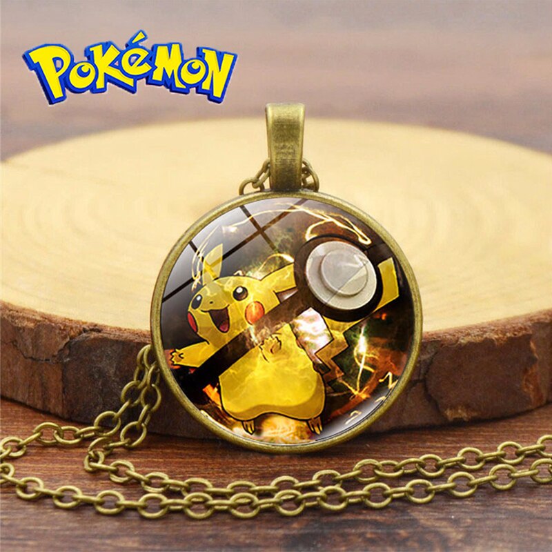 Pokeball Necklaces with Pokemon Inside! 12 Different Pokemon!