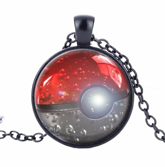 Shining PokeBall Silver Collar Pendant - nintendo-core