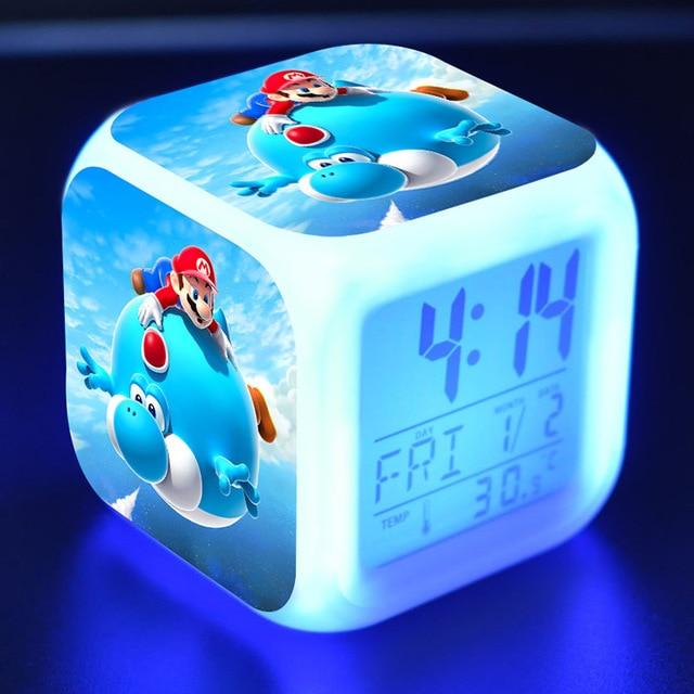Super Mario LED Alarm Thermometer Dice Clock | Nintendo Core