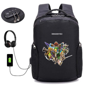 Super Smash Brothers AntiTheft Backpack! Safeguard Yourself! - nintendo-core
