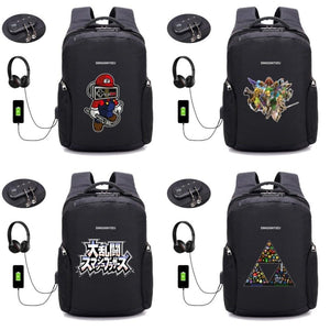 Super Smash Brothers AntiTheft Backpack! Safeguard Yourself! - nintendo-core