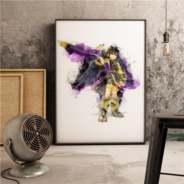 Super Smash Brothers Canvas Art - nintendo-core