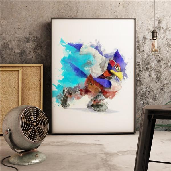 Super Smash Brothers Canvas Art - nintendo-core