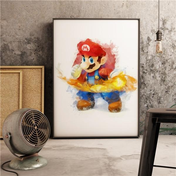 Super Smash Brothers Canvas Art - nintendo-core