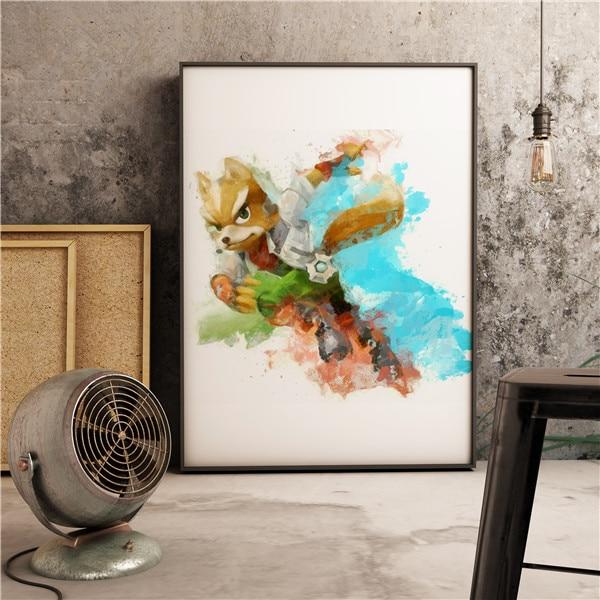 Super Smash Brothers Canvas Art - nintendo-core
