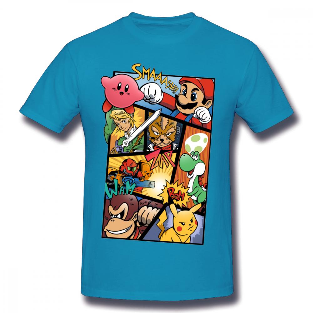 Super Smash Brothers Collage T Shirt - nintendo-core