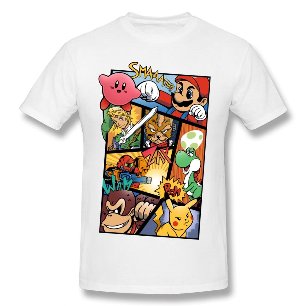 Super Smash Brothers Collage T Shirt - nintendo-core