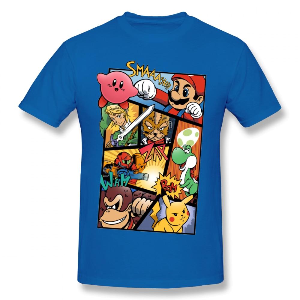 Super Smash Brothers Collage T Shirt - nintendo-core