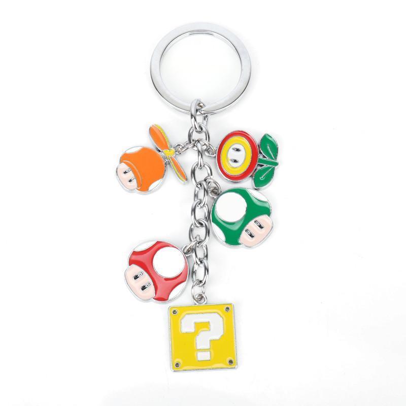 The Original - SUPER MARIO POWER UP KEY CHAIN - nintendo-core
