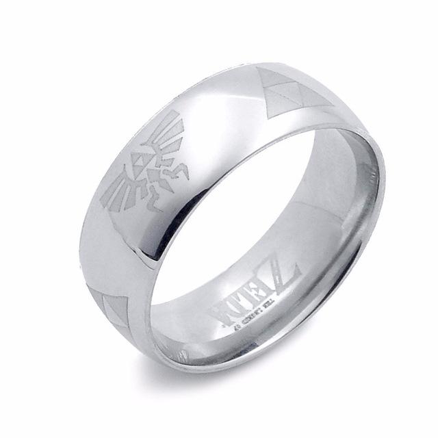 Triforce Titanium Ring - nintendo-core