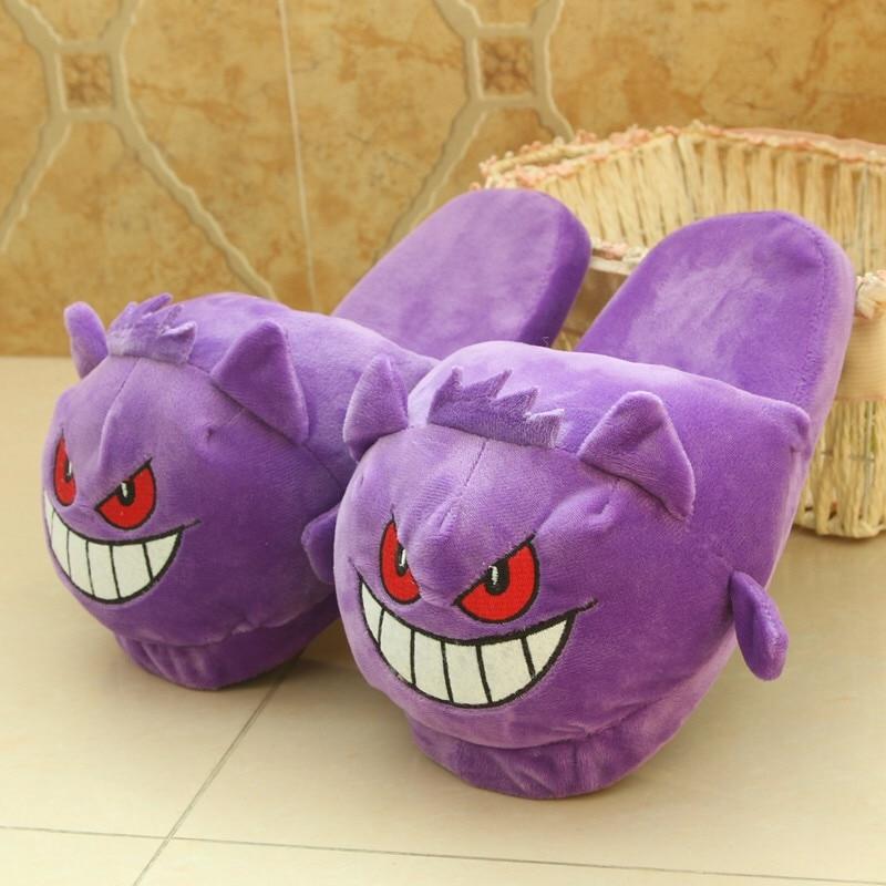 Unisex Snorlax / Eevee / Pikachu / Squirtle / Charmander Warm Indoor Plush Slippers - nintendo-core