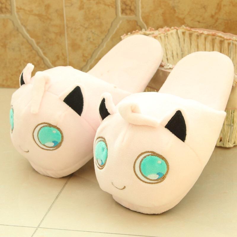 Unisex Snorlax / Eevee / Pikachu / Squirtle / Charmander Warm Indoor Plush Slippers - nintendo-core