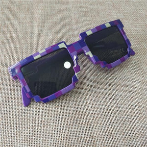 Vintage 8 bit Pixel Sun Glasses #2 - nintendo-core