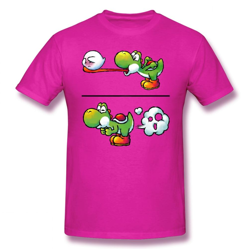 Yoshi Eating Boo Fitted T Shirt - nintendo-core