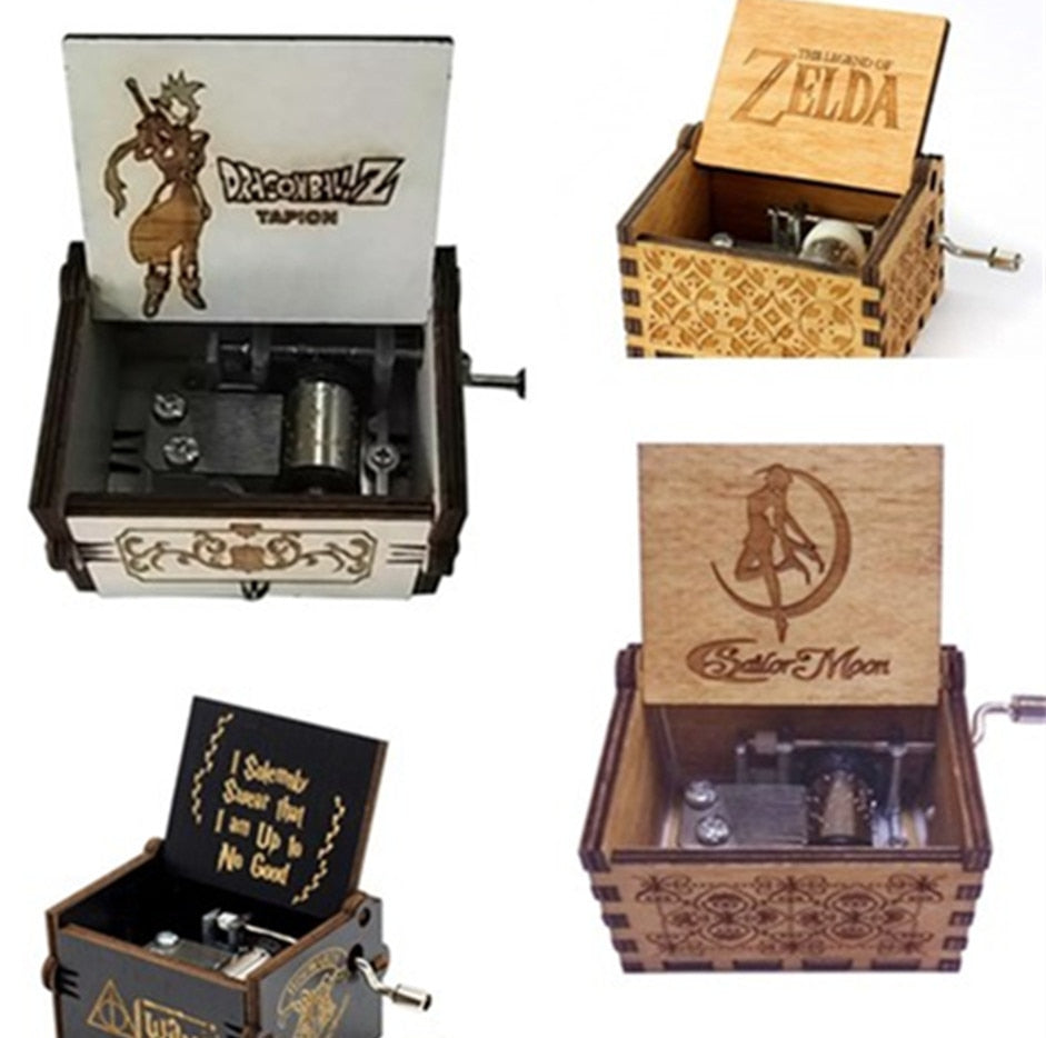 24 Music Box Collection | Zelda, DBZ, Sailor Moon, and More