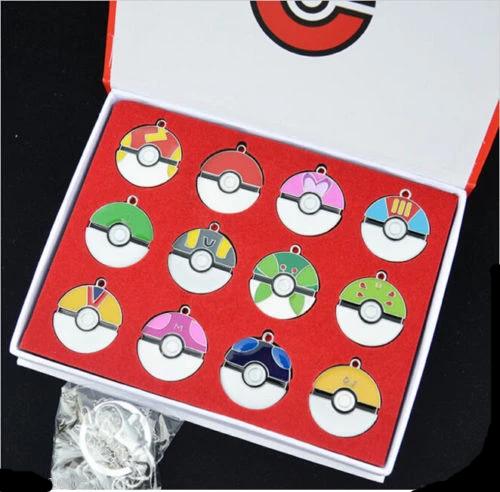 Pokemon League Gym Badge Brooch Sets