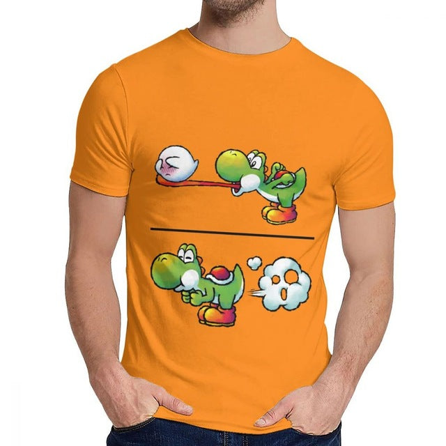 Yoshi Eating Boo ||| Fitted T Shirt