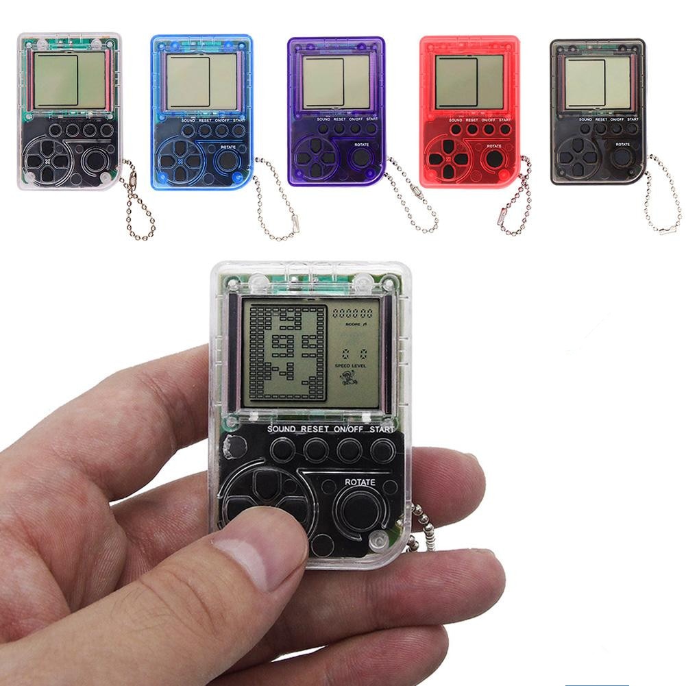 Mini 26 Game Keychain Console | Tetris, racing and More!