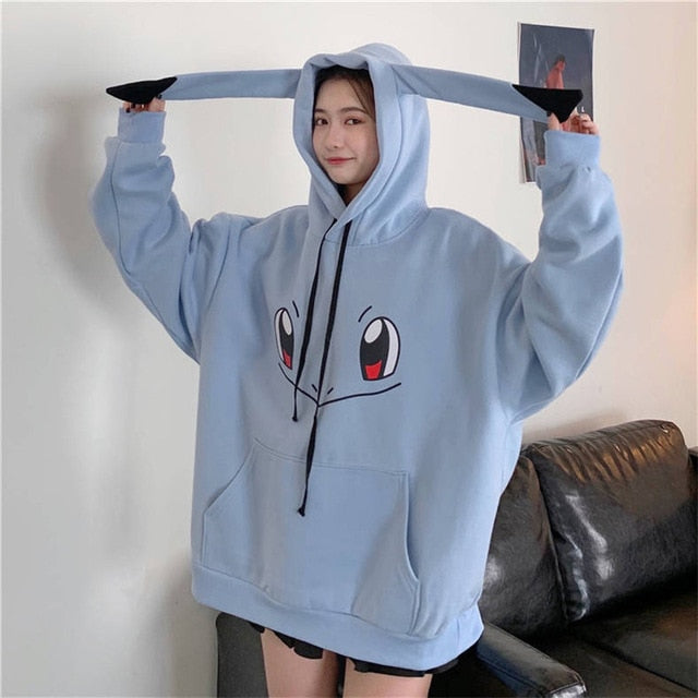 Over Sized Poke-Hoodies | Kawaii Starters