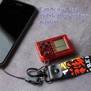 Mini 26 Game Keychain Console | Tetris, racing and More!