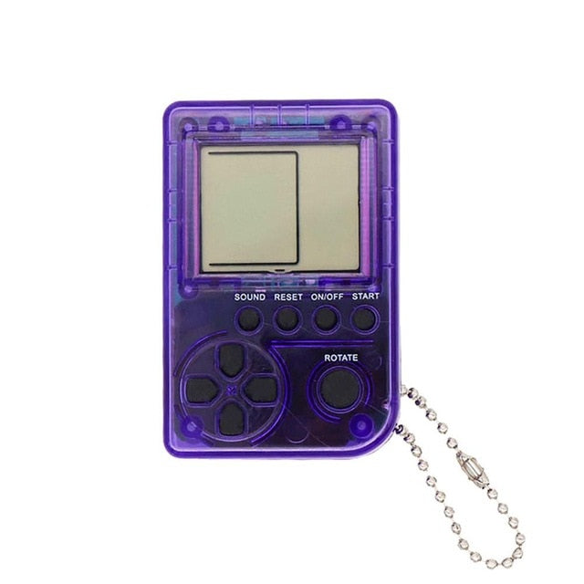 Mini 26 Game Keychain Console | Tetris, racing and More!