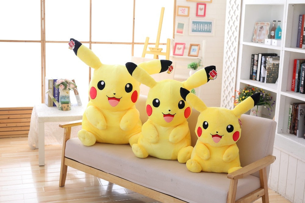 Huge Pikachu Plush Toy! 6 Different Sizes