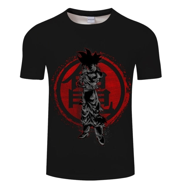 Goku Full Custom Print Graphic T Shirts! Super Saiyan Blue & Ultra Instinct!